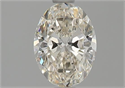 Natural Diamond 1.02 Carats, Oval with  Cut, J Color, VVS2 Clarity and Certified by GIA