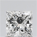 Diamante Natural 1.00 quilates, Princesa , Color F, claridad VS1 y certificado GIA