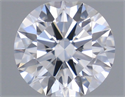 Natural Diamond 0.45 Carats, Round with Excellent Cut, D Color, SI2 Clarity and Certified by GIA