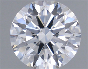 Picture of Natural Diamond 0.45 Carats, Round with Excellent Cut, D Color, SI2 Clarity and Certified by GIA