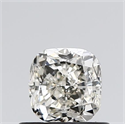 Natural Diamond 0.70 Carats, Cushion with  Cut, L Color, VS2 Clarity and Certified by GIA