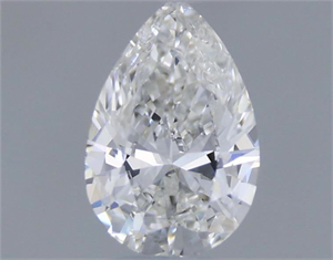 Picture of Natural Diamond 0.18 Carats, Pear with  Cut, F Color, VVS2 Clarity and Certified by GIA