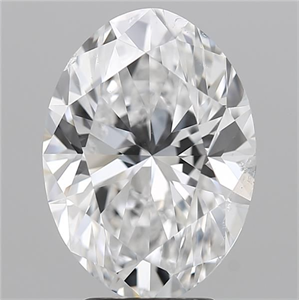 Foto Diamante Natural 4.02 quilates, Ovalado , Color D, claridad SI1 y certificado GIA de