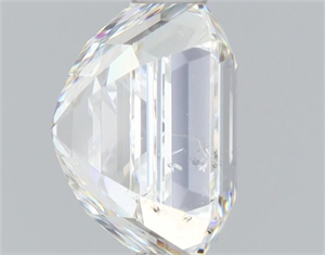 Foto Diamante Natural 1.51 quilates, Asscher , Color H, claridad SI1 y certificado GIA de