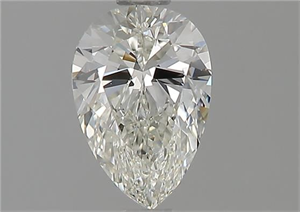 Foto Diamante Natural 0.81 quilates, De pera , Color I, claridad IF y certificado GIA de