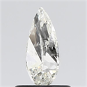 Natural Diamond 0.80 Carats, Pear with  Cut, K Color, I1 Clarity and Certified by GIA