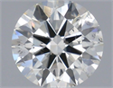 Natural Diamond 0.50 Carats, Round with Excellent Cut, I Color, SI2 Clarity and Certified by IGI