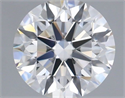 Natural Diamond 1.20 Carats, Round with Excellent Cut, E Color, VVS1 Clarity and Certified by IGI