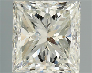 Foto Diamante Natural 2.00 quilates, Princesa , Color J, claridad SI1 y certificado GIA de