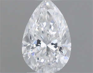 Picture of Natural Diamond 0.24 Carats, Pear with  Cut, E Color, SI1 Clarity and Certified by GIA