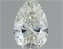 Natural Diamond 0.30 Carats, Pear with  Cut, K Color, VS1 Clarity and Certified by GIA