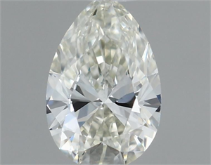 Picture of Natural Diamond 0.30 Carats, Pear with  Cut, K Color, VS1 Clarity and Certified by GIA
