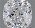 Natural Diamond 0.37 Carats, Cushion with  Cut, E Color, VVS2 Clarity and Certified by GIA