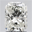 Natural Diamond 1.50 Carats, Radiant with  Cut, K Color, VVS1 Clarity and Certified by GIA
