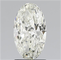Diamante Natural 1.50 quilates, Ovalado , Color L, claridad SI1 y certificado GIA