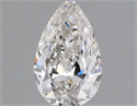 Diamante Natural 0.43 quilates, De pera , Color I, claridad VS2 y certificado GIA