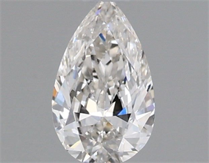 Foto Diamante Natural 0.43 quilates, De pera , Color I, claridad VS2 y certificado GIA de
