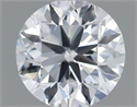 Natural Diamond 0.50 Carats, Round with Very Good Cut, D Color, VS1 Clarity and Certified by GIA