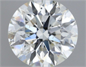 Natural Diamond 1.22 Carats, Round with Excellent Cut, I Color, SI2 Clarity and Certified by HRD