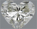 Natural Diamond 0.31 Carats, Heart with  Cut, M Color, VVS2 Clarity and Certified by GIA