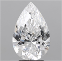 Natural Diamond 3.04 Carats, Pear with  Cut, D Color, SI2 Clarity and Certified by GIA