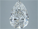 Diamante Natural 7.07 quilates, De pera , Color E, claridad SI2 y certificado GIA