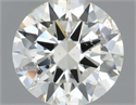 Natural Diamond 0.50 Carats, Round with Excellent Cut, J Color, SI2 Clarity and Certified by IGI
