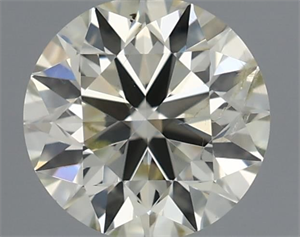 Picture of Natural Diamond 0.50 Carats, Round with Excellent Cut, J Color, SI2 Clarity and Certified by IGI