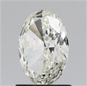 Diamante Natural 1.00 quilates, Ovalado , Color L, claridad SI2 y certificado GIA