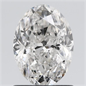 Diamante Natural 1.01 quilates, Ovalado , Color G, claridad I1 y certificado GIA