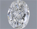 Natural Diamond 0.30 Carats, Oval with  Cut, F Color, VS1 Clarity and Certified by GIA