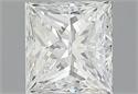 Diamante Natural 1.00 quilates, Princesa , Color H, claridad VVS1 y certificado GIA