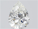 Natural Diamond 3.06 Carats, Pear with  Cut, I Color, VVS1 Clarity and Certified by GIA