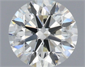 Diamante Natural 1.30 quilates, Redondo , Color J, claridad VVS1 y certificado IGI