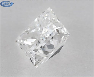 Foto Diamante Natural 0.90 quilates, Princesa , Color E, claridad VS2 y certificado GIA de
