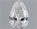 Diamante Natural 0.40 quilates, De pera , Color G, claridad VS2 y certificado GIA