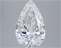 Diamante Natural 2.80 quilates, De pera , Color E, claridad IF y certificado GIA