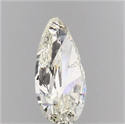 Natural Diamond 1.20 Carats, Pear with  Cut, K Color, SI2 Clarity and Certified by GIA