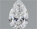 Natural Diamond 0.50 Carats, Pear with  Cut, E Color, VS2 Clarity and Certified by GIA