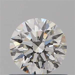 Foto Diamante Natural 0.54 quilates, Redondo , Color H, claridad VS2 y certificado GIA de