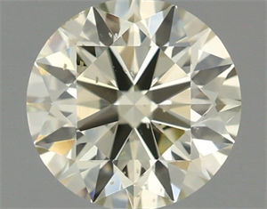 Picture of Natural Diamond 0.50 Carats, Round with Excellent Cut, M Color, SI2 Clarity and Certified by IGI