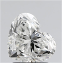 Natural Diamond 2.02 Carats, Heart with  Cut, G Color, VS2 Clarity and Certified by GIA