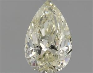 Picture of Natural Diamond 1.00 Carats, Pear with  Cut, N Color, SI2 Clarity and Certified by GIA
