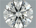 Natural Diamond 0.50 Carats, Round with Excellent Cut, K Color, SI2 Clarity and Certified by IGI