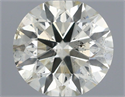 Diamante Natural 0.50 quilates, Redondo , Color K, claridad SI2 y certificado IGI