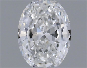 Picture of Natural Diamond 0.18 Carats, Oval with  Cut, E Color, SI2 Clarity and Certified by GIA