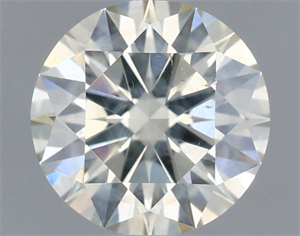 Picture of Natural Diamond 0.55 Carats, Round with Excellent Cut, L Color, SI1 Clarity and Certified by IGI