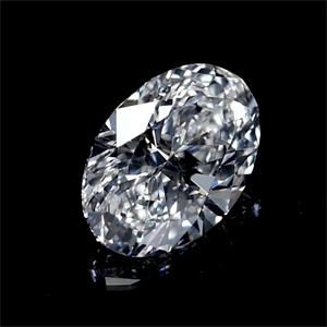 Foto Diamante Natural 2.50 quilates, Ovalado , Color G, claridad VS2 y certificado GIA de