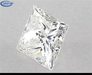 Foto Diamante Natural 1.11 quilates, Princesa , Color I, claridad VS1 y certificado GIA de