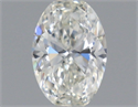Natural Diamond 0.30 Carats, Oval with  Cut, I Color, VVS1 Clarity and Certified by GIA
